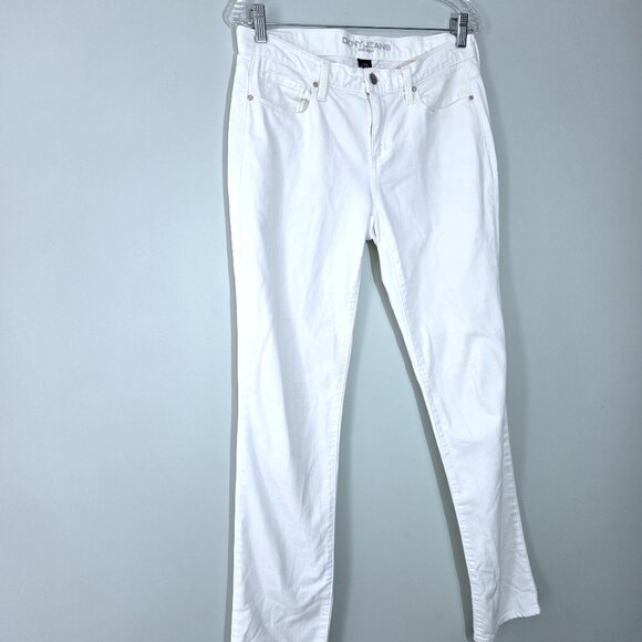 NWOT DKNY White Jeans Size 4 - Picture 1 of 3